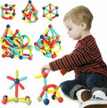 64 PCS Magnetic Building Sticks and Balls