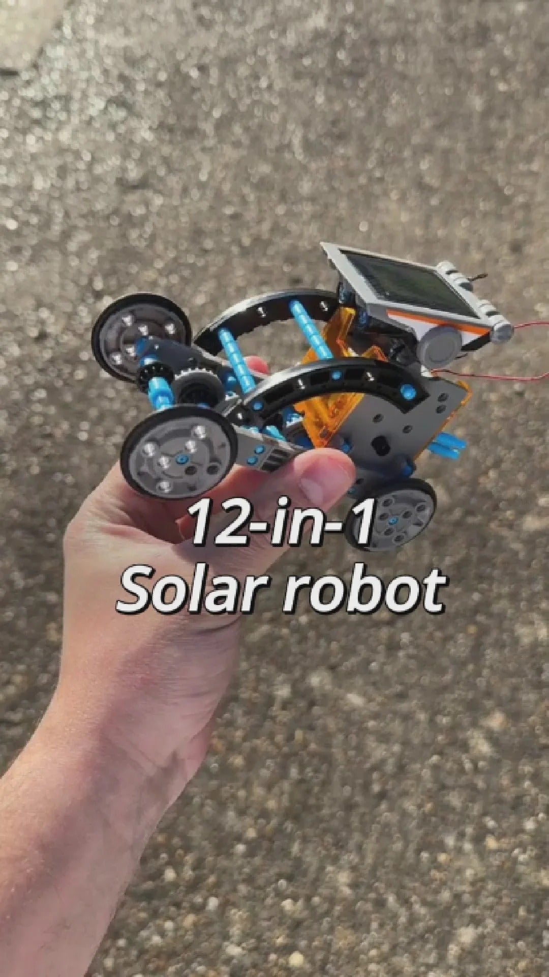 DIY Solar Robot Construction Kit