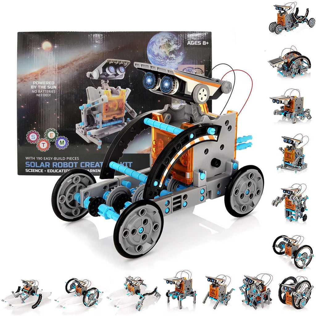 DIY Solar Robot Construction Kit