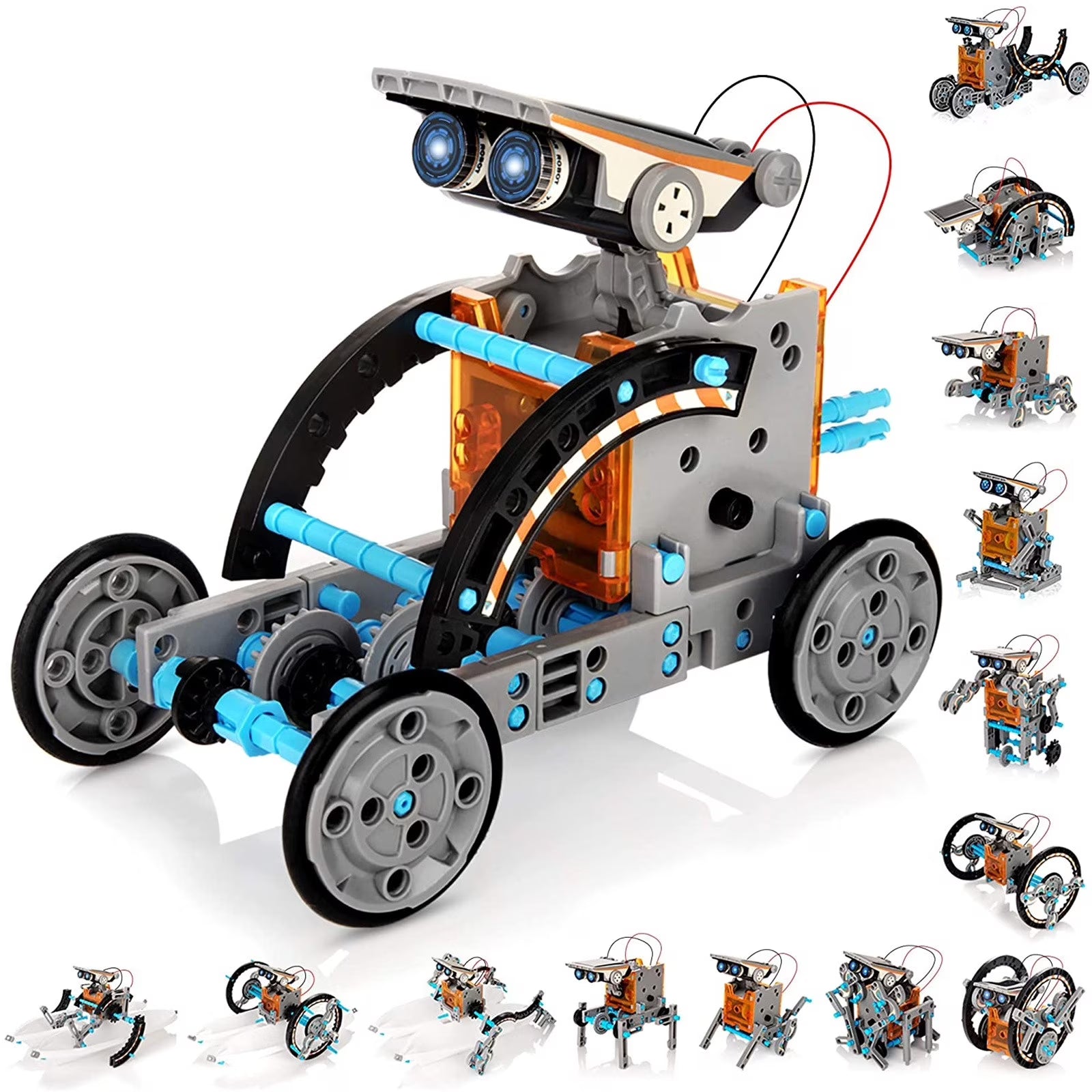 DIY Solar Robot Construction Kit