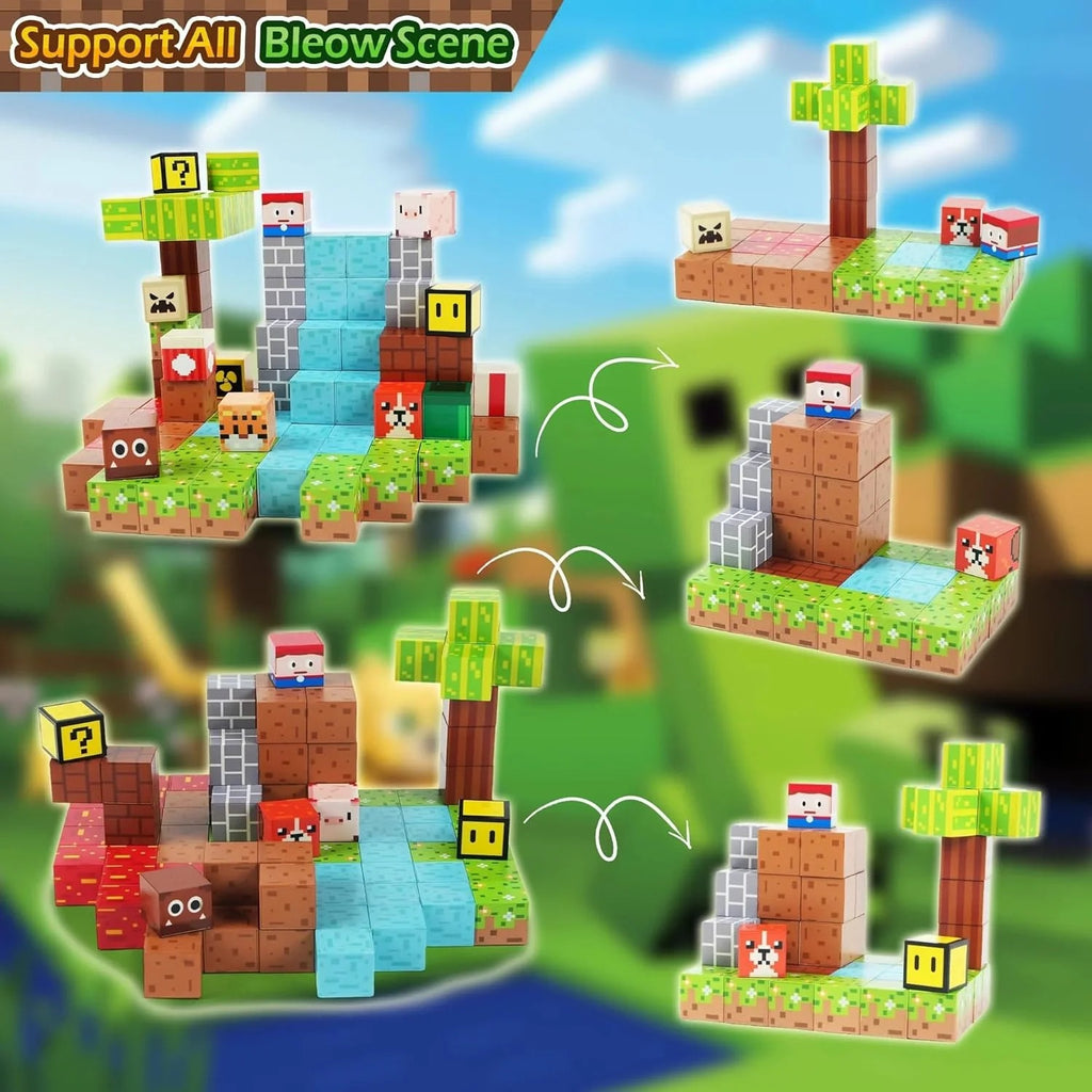 75 PCS Magnetic Building Blocks Set