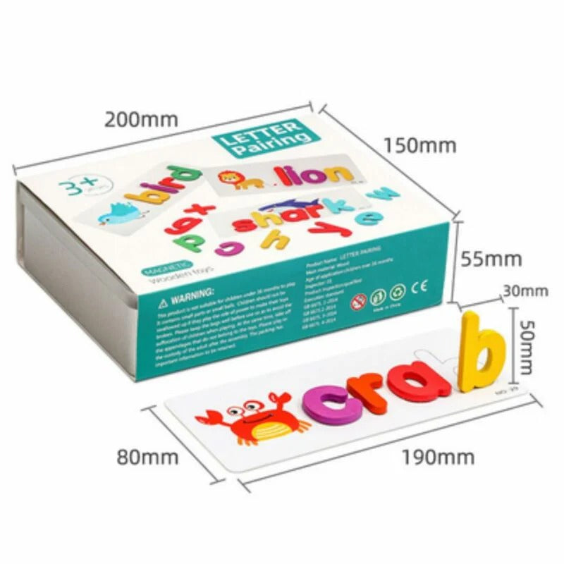 Magnetic English Alphabet Learning Set