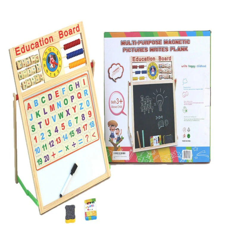 Kids Educational Writing Board & Math Learning Set
