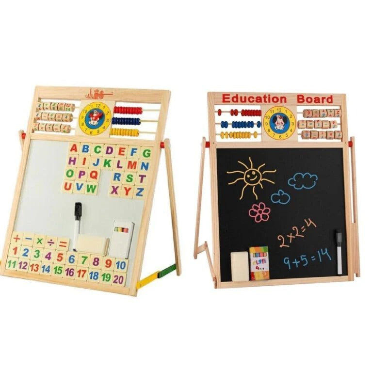 Kids Educational Writing Board & Math Learning Set