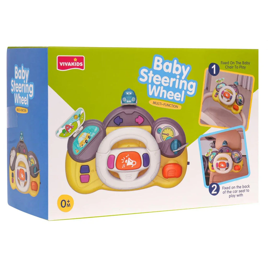 Baby Musical Steering Wheel Toy