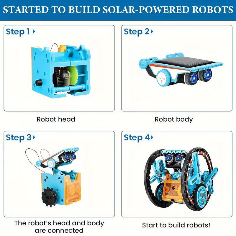 DIY Solar Robot Construction Kit