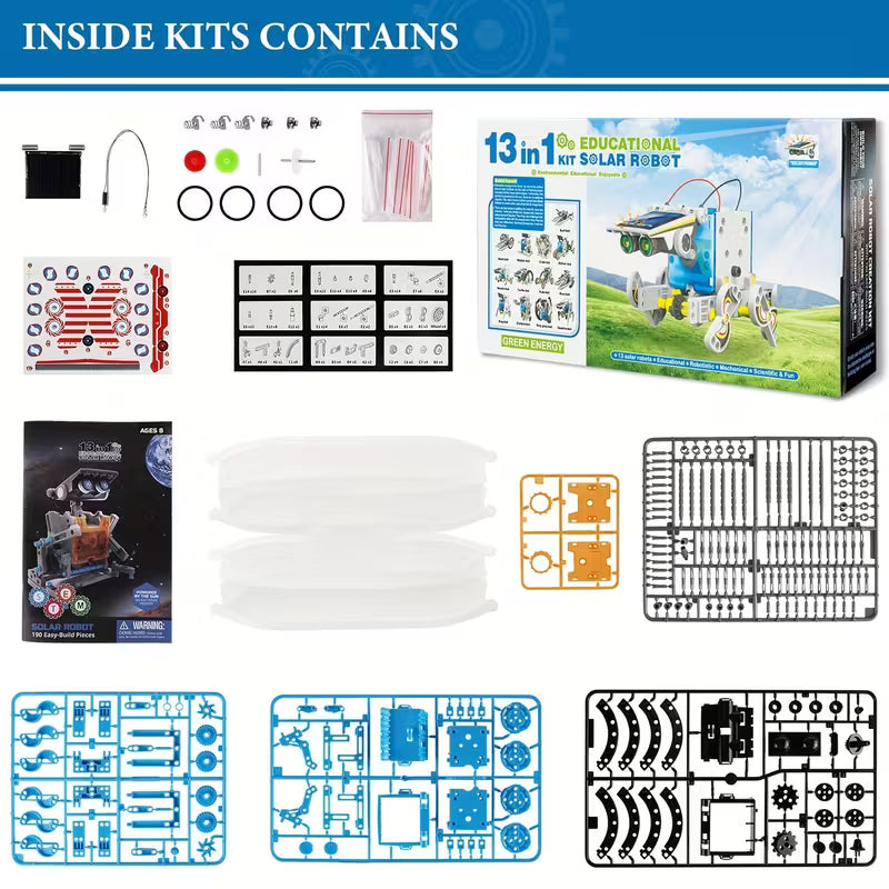 DIY Solar Robot Construction Kit