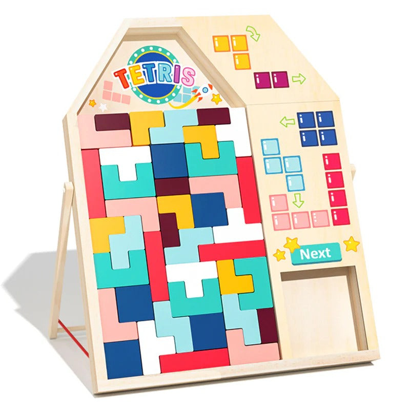 Wooden Puzzle Arrangement Game for Kids