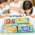 Set of 4 Montessori Busy Book