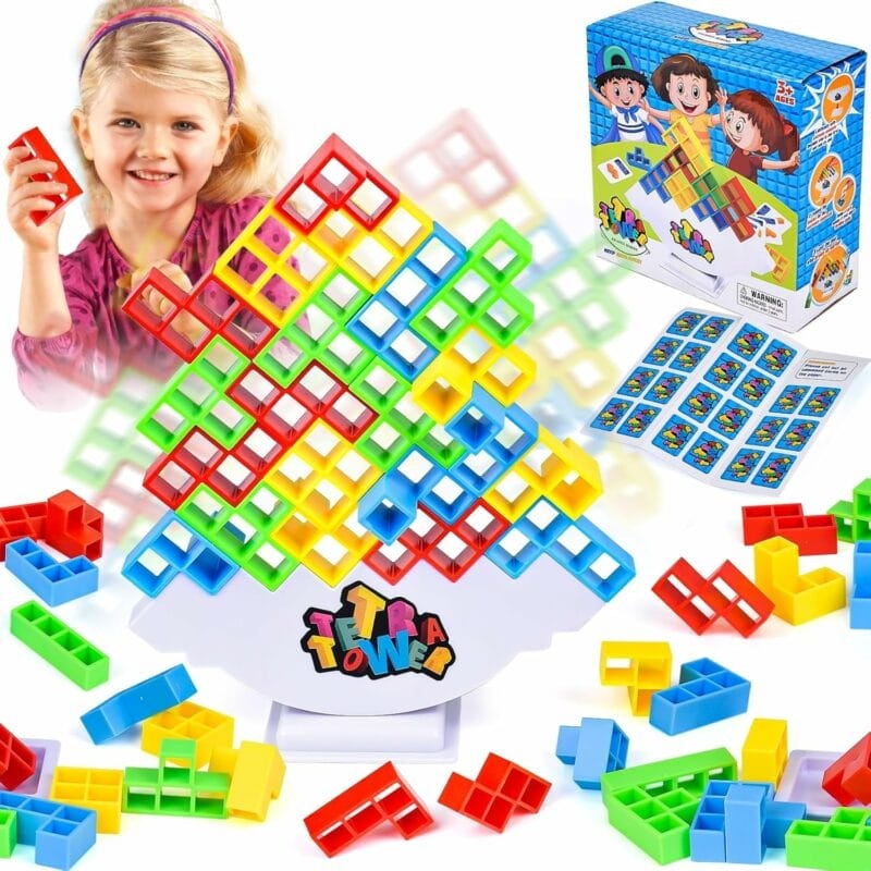 Tetra Tower Balance Game for Kids