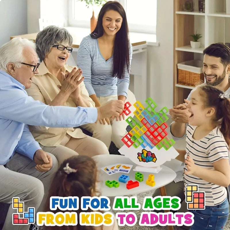 Tetra Tower Balance Game for Kids
