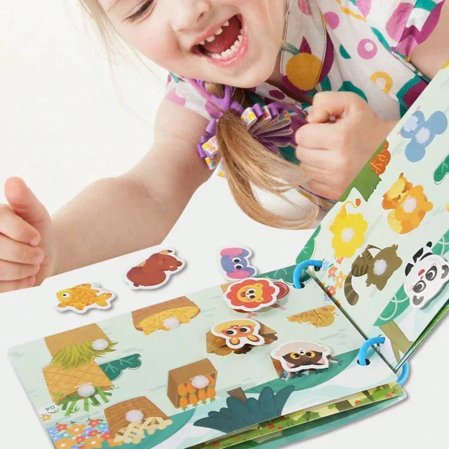 Set of 4 Montessori Busy Book
