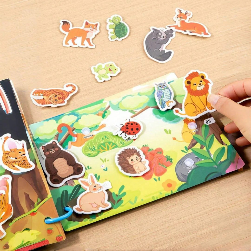 Set of 4 Montessori Busy Book