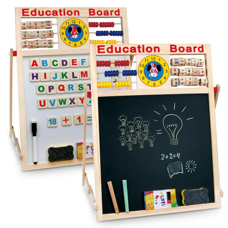 Kids Educational Writing Board & Math Learning Set