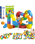 160 Pcs with 2 Trains Track Fusion Set for Kids | 3D STEM Electric Train Toy