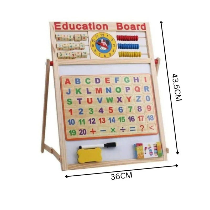 Kids Educational Writing Board & Math Learning Set