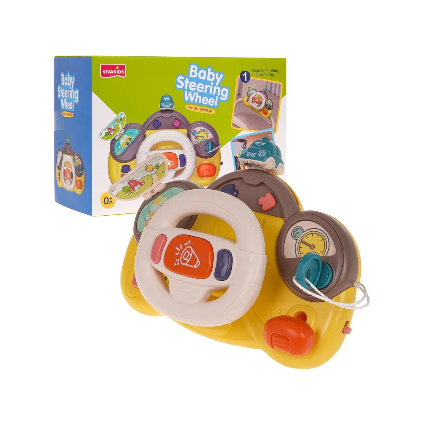 Baby Musical Steering Wheel Toy